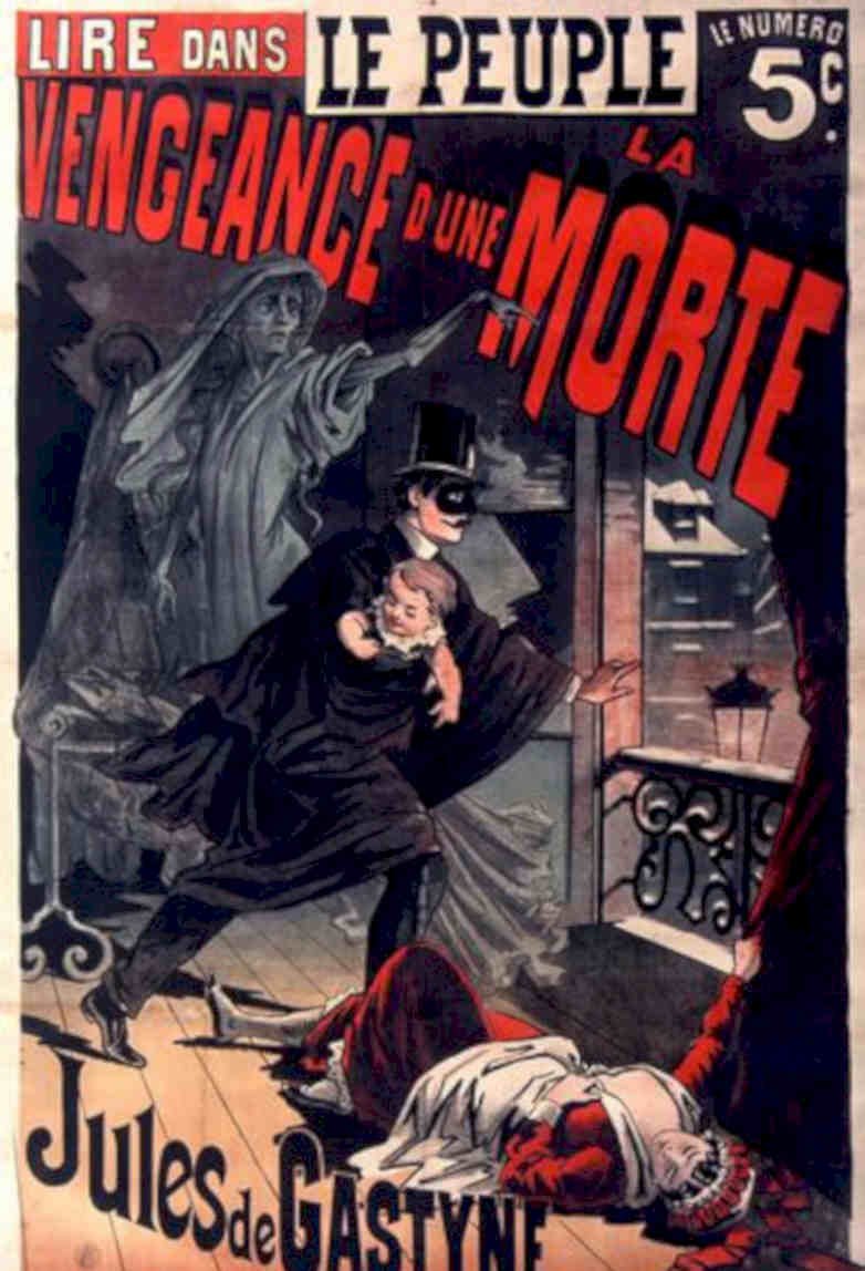 Dead Woman Fleeing Vintage Retro Advert Poster A4 Photo Print
