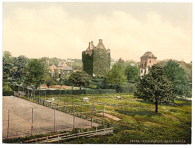Dean Castle Kilmarnock Vintage A4 Photo Print