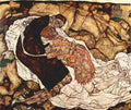 Death And The Woman Schiele A4 Photo Print