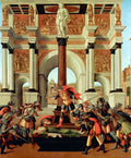 Death Of Lucretia Botticelli A4 Photo Print
