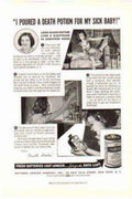 Death Potion Mother Vintage Retro Advert Ads A4 Photo Print