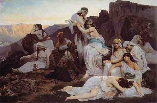 Debat Ponsan The Daughter Of Jephthah A4 Photo Print