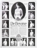 Debevoise Bras Styles Vintage Retro Advert Ads A4 Photo Print