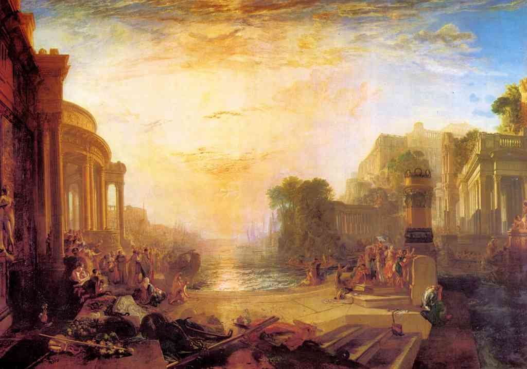 Decline Of Carthagen Joseph Mallord Turner A4 Photo Print