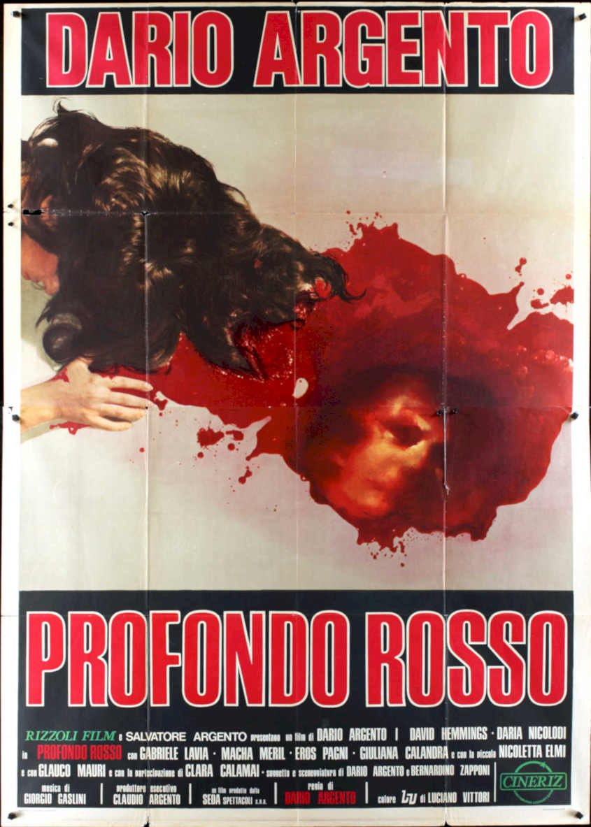 Deep Red Wound Vintage Retro Advert Poster A4 Photo Print