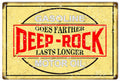 Deep Rock Goes Vintage Retro Advert Ads A4 Photo Print