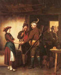 Defregger Franz Von Abschied Der Jager A4 Photo Print