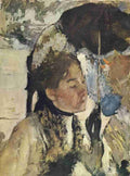 Degas Edgar 1834 1917 At the Tuileries c1887 A4 Photo Print