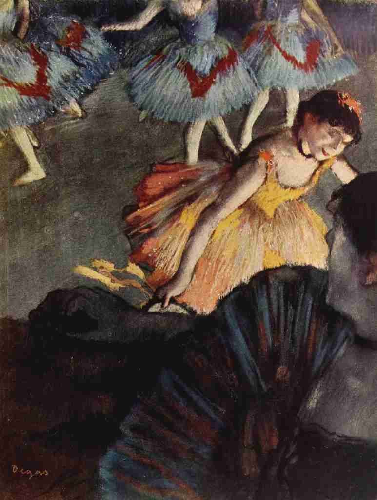 Degas Edgar A Ballet seen from an Opera Box 1885 A4 Photo Print