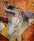 Degas Edgar After The Bath Woman Drying Herself A4 Photo Print