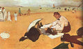 Degas Edgar At The Beach A4 Photo Print
