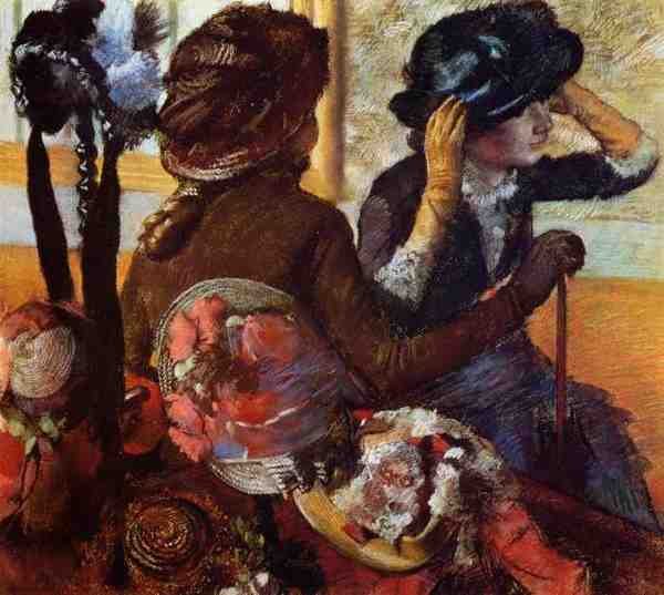 Degas Edgar At The Milliner S2 A4 Photo Print