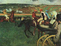 Degas Edgar At The Races A4 Photo Print