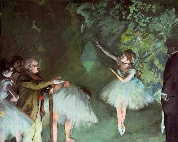 Degas Edgar Ballet Rehearsal A4 Photo Print