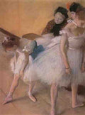 Degas Edgar Before The Rehearsal C1880 A4 Photo Print