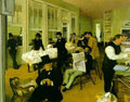 Degas Edgar Cotton Exchange A4 Photo Print