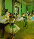 Degas Edgar Dance Class A4 Photo Print