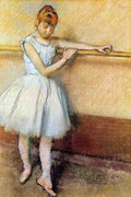 Degas Edgar Dancer At The Barre Edgar Degas Circa 1880 A4 Photo Print
