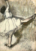 Degas Edgar Dancer at the bar A4 Photo Print