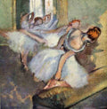 Degas Edgar Dancers Practising A4 Photo Print