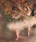 Degas Edgar Dancers waving A4 Photo Print