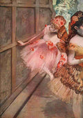Degas Edgar Dancing girls in the wings A4 Photo Print