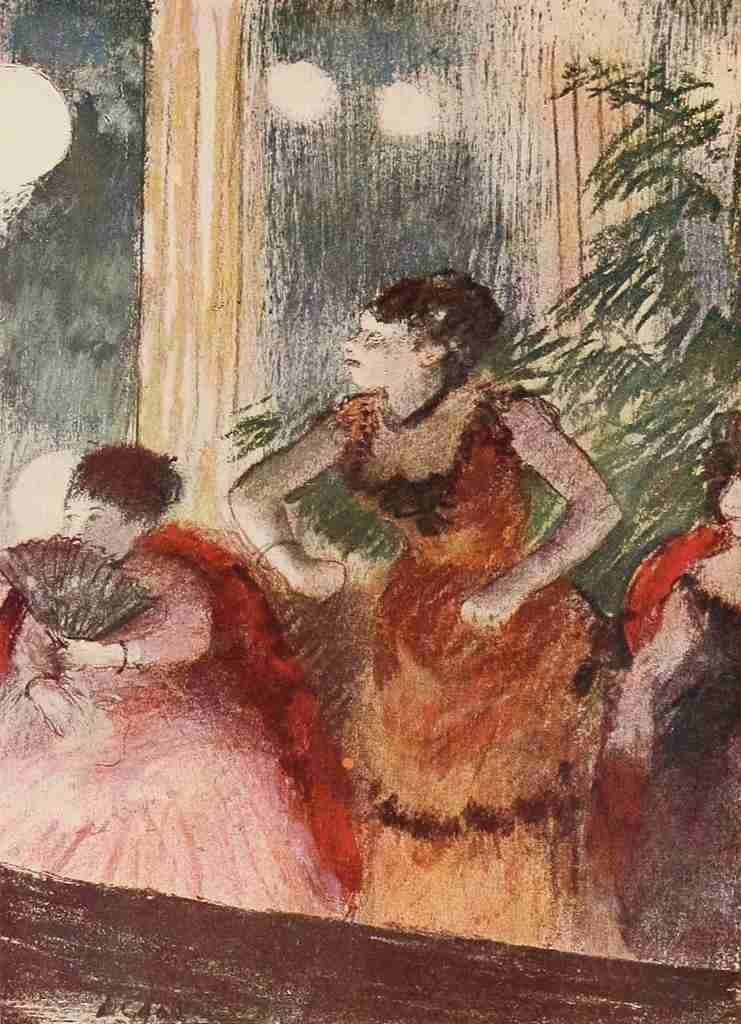 Degas Edgar Degas 1918 Le Cafe concert A4 Photo Print