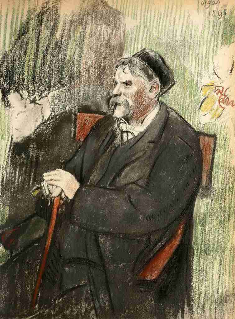 Degas Edgar Degas 1918 Portrait de Henri Rouart A4 Photo Print
