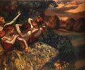 Degas Edgar Four Dancers A4 Photo Print