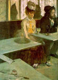 Degas Edgar In A Cafe The Absinthe Drinker A4 Photo Print
