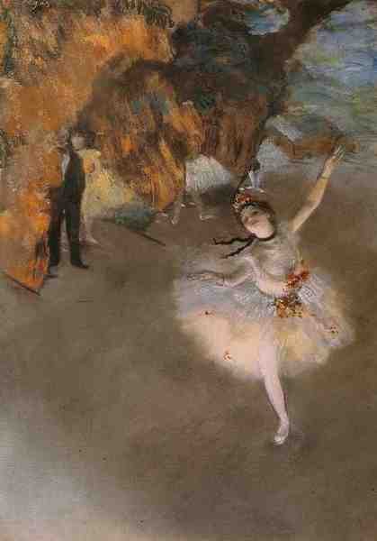 Degas Edgar L Etoile C1878 A4 Photo Print