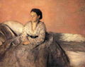 Degas Edgar Madame Rene De Gas 1873 A4 Photo Print