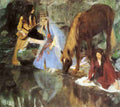 Degas Edgar Mlle Fiocre in the Ballet The Source 1867 A4 Photo Print