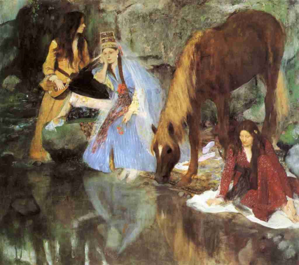 Degas Edgar Mlle Fiocre in the Ballet The Source 1867 A4 Photo Print