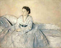 Degas Edgar Mrs William Bell or Mme Rene de Gas 1872 3 A4 Photo Print