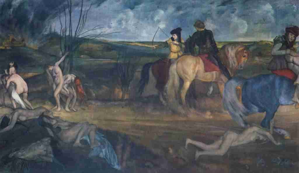 Degas Edgar Scene of War in the Middle Ages 1865 A4 Photo Print