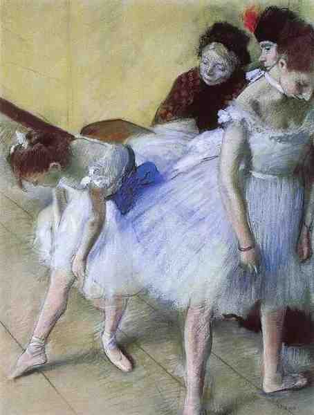 Degas Edgar The Dance Examination A4 Photo Print