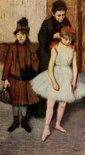 Degas Edgar The Mante family c1889 A4 Photo Print
