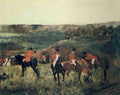 Degas Edgar The Meet c1864 A4 Photo Print