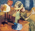 Degas Edgar The Millinery Shop c1884 A4 Photo Print