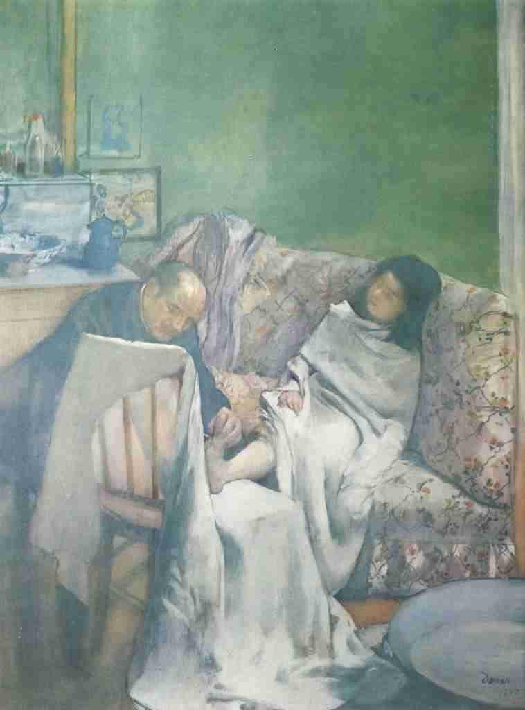 Degas Edgar The Pedicure 1873 A4 Photo Print