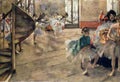 Degas Edgar The Rehearsal c1877 A4 Photo Print