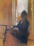 Degas Edgar The Woman at the Window A4 Photo Print