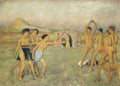 Degas Edgar The Young Spartans 1860 A4 Photo Print
