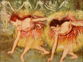 Degas Edgar Two Dancers A4 Photo Print
