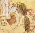Degas Edgar Woman At Her Toilet A4 Photo Print