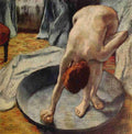Degas Edgar Woman bathing A4 Photo Print