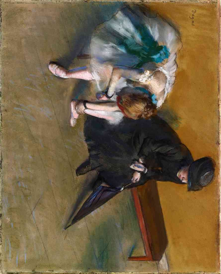 Degas Waiting 2021 2 A4 Photo Print