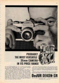 Dekon 35mm Camera Vintage Retro Advert Ads A4 Photo Print