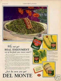 Del Monte Canned Vintage Retro Advert Ads A4 Photo Print